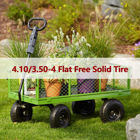Parts Camp Gorilla Cart wheels compatible with dollies, wagons, and garden carts.