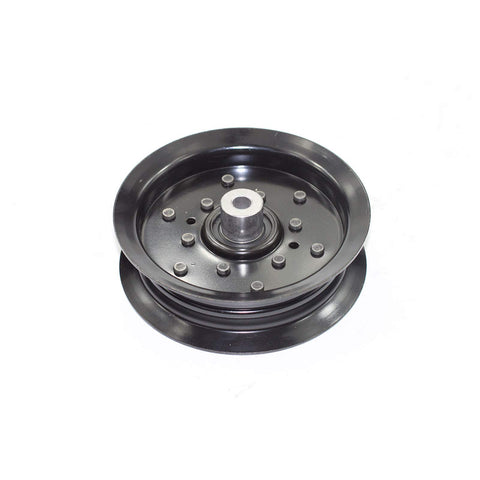 Parts Camp flat idler pulley with 5-3/8 inch outer diameter for smooth belt tracking