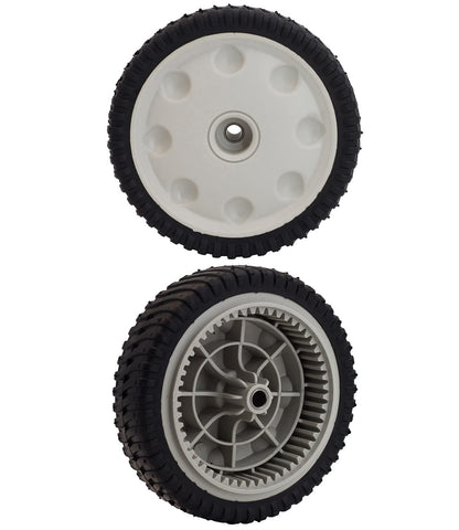 Parts Camp front-drive wheels for MTD 734-04018 boost stability during mowing
