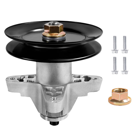 Parts Camp spindle for Cub Cadet 618-04125A, supports smooth mowing and blade stability.