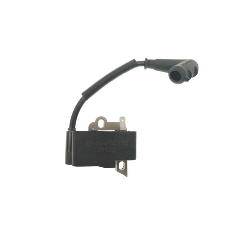 PartsRun FS56 ignition coil close-up—durable build for STIHL compatibility.