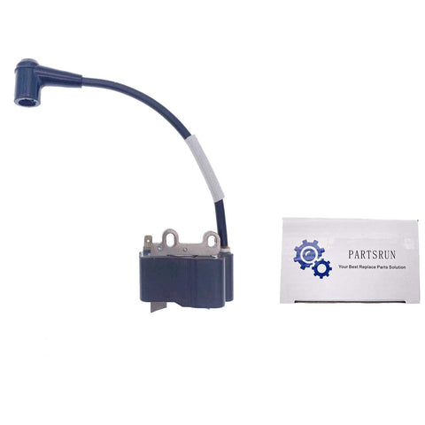 PARTSRUN ignition coil for Echo ES250, detailed product shot for reliable replacement.