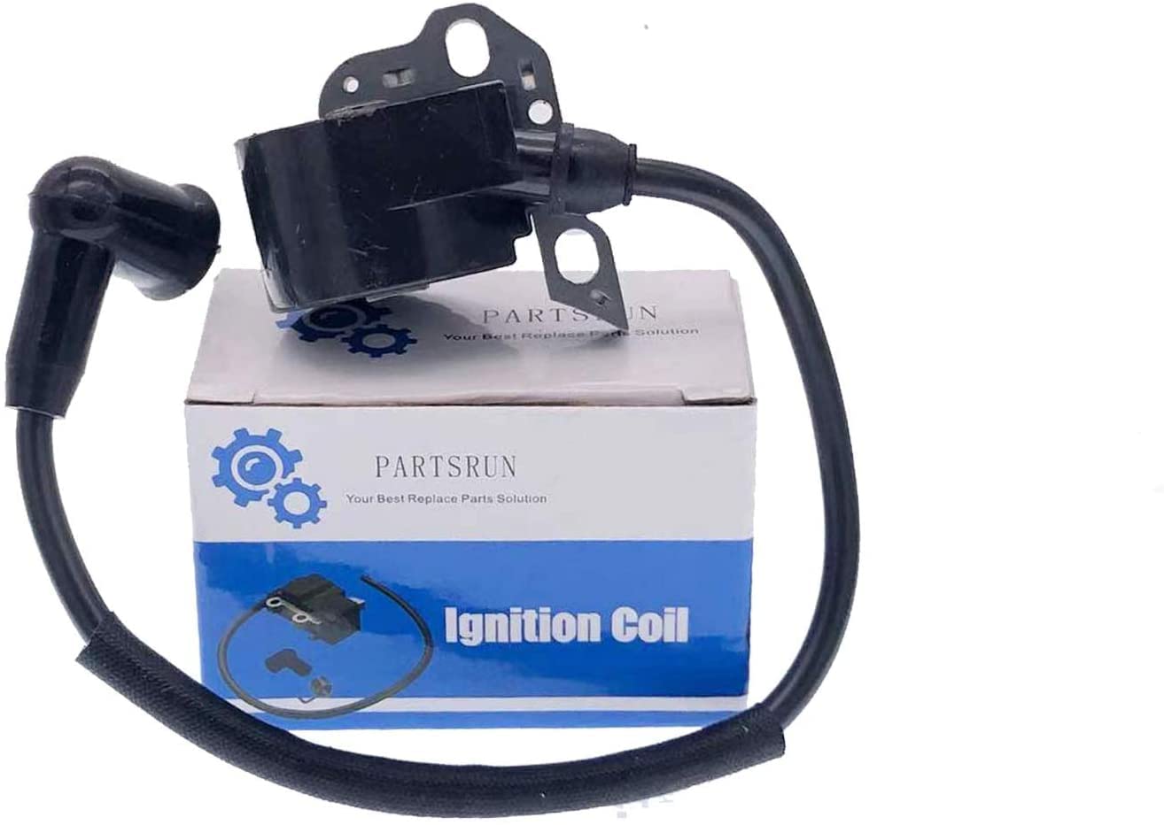 PARTSRUN ignition coil with boot for STIHL BR340, steady spark.