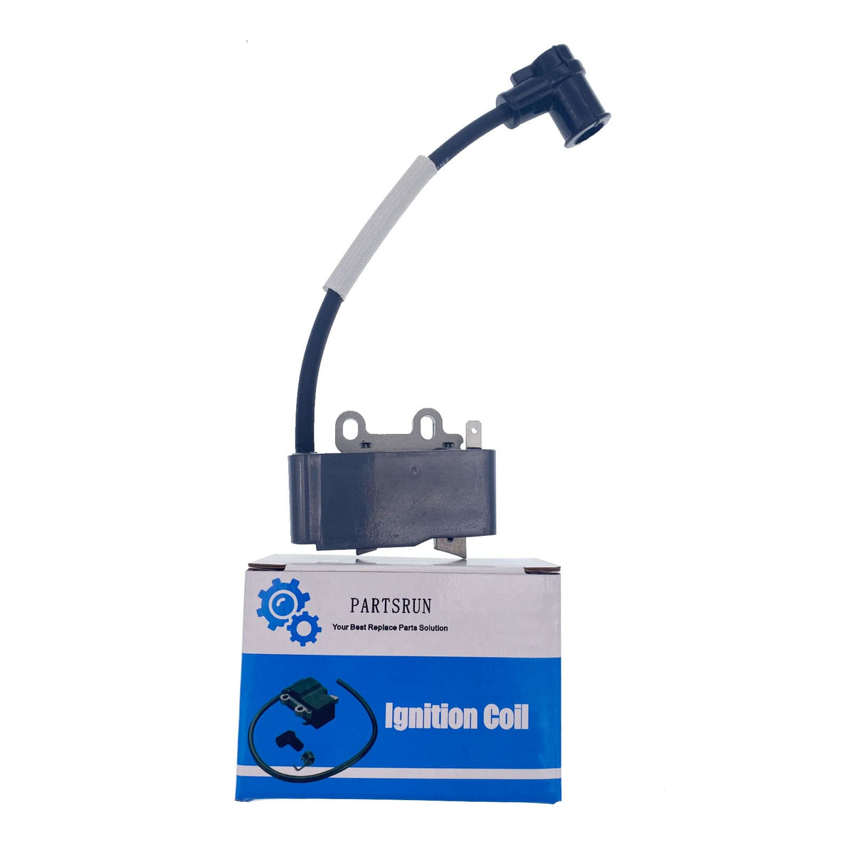 PARTSRUN ignition coil kit for Echo box offers quick, reliable replacement.