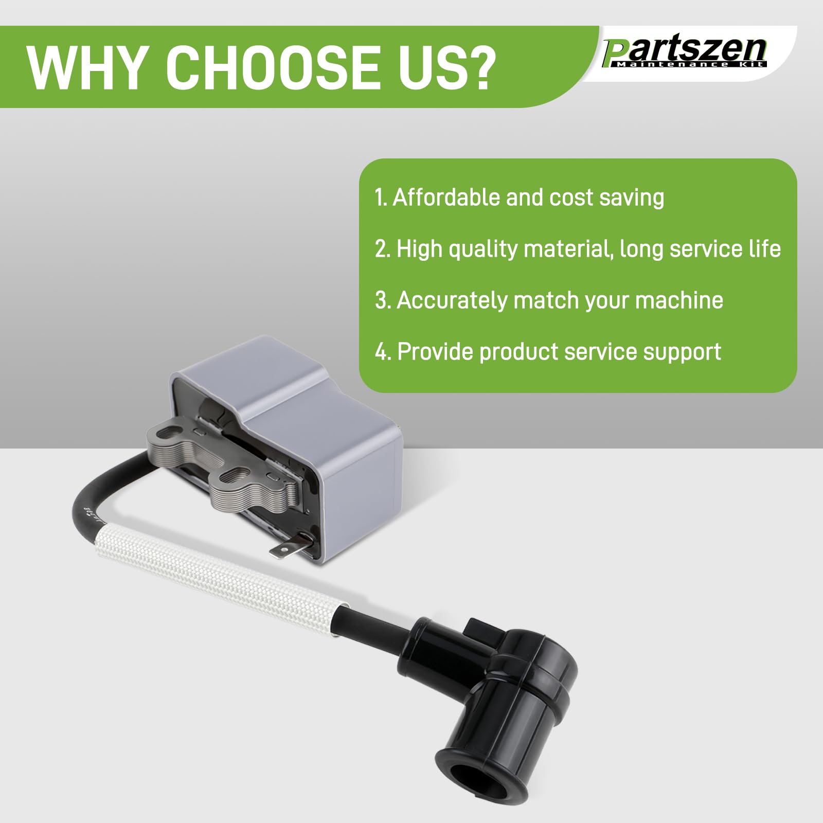 Partszen A411000130 connectors and labels ensure secure electrical contact.