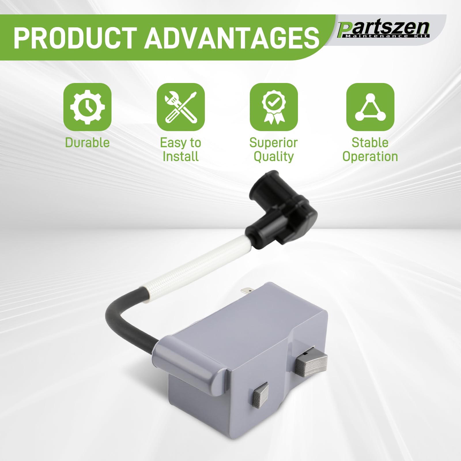 Partszen ignition coil detailed assembly reveals easy installation for maintenance.