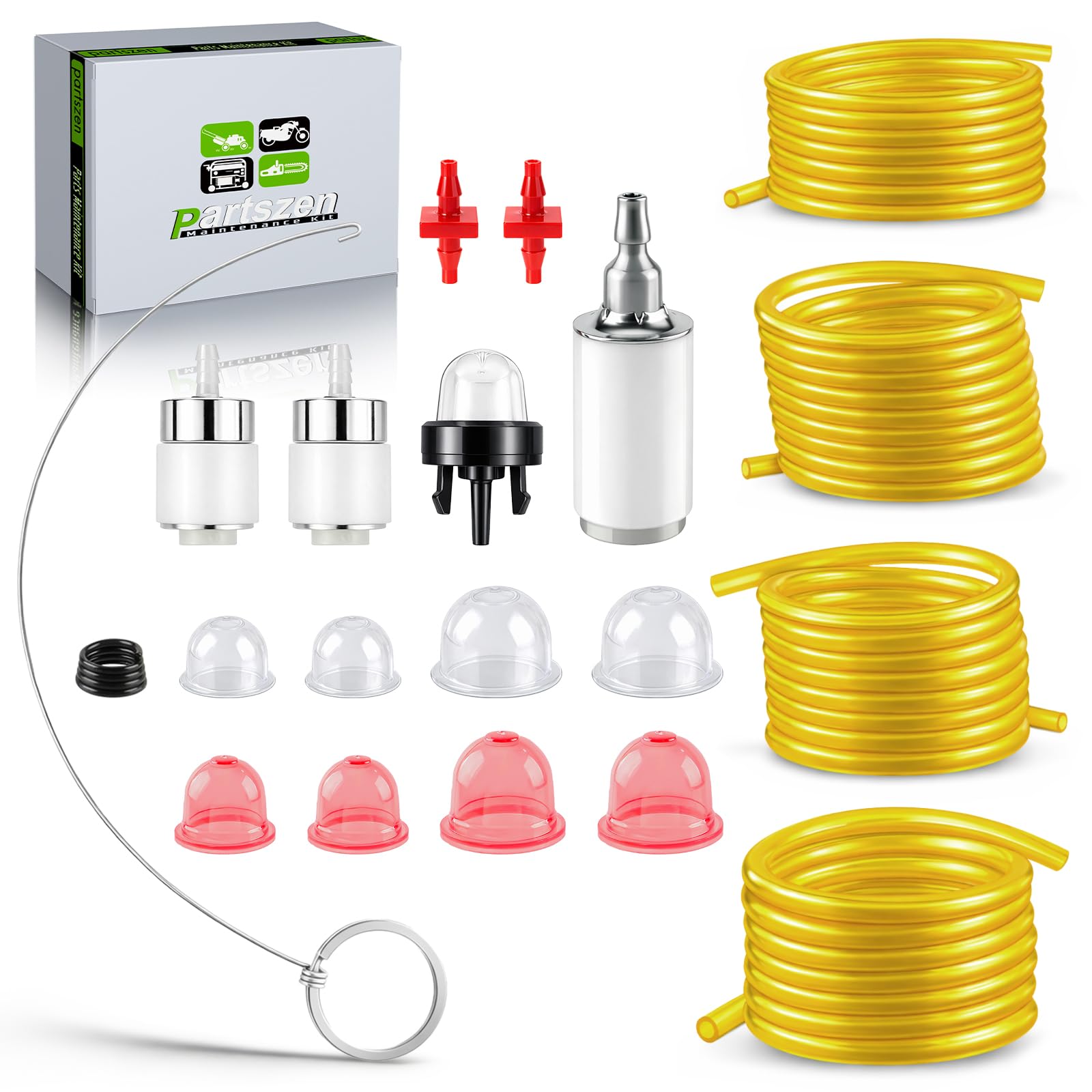 Partszen AC04122 fuel line kit packaging for easy field repairs