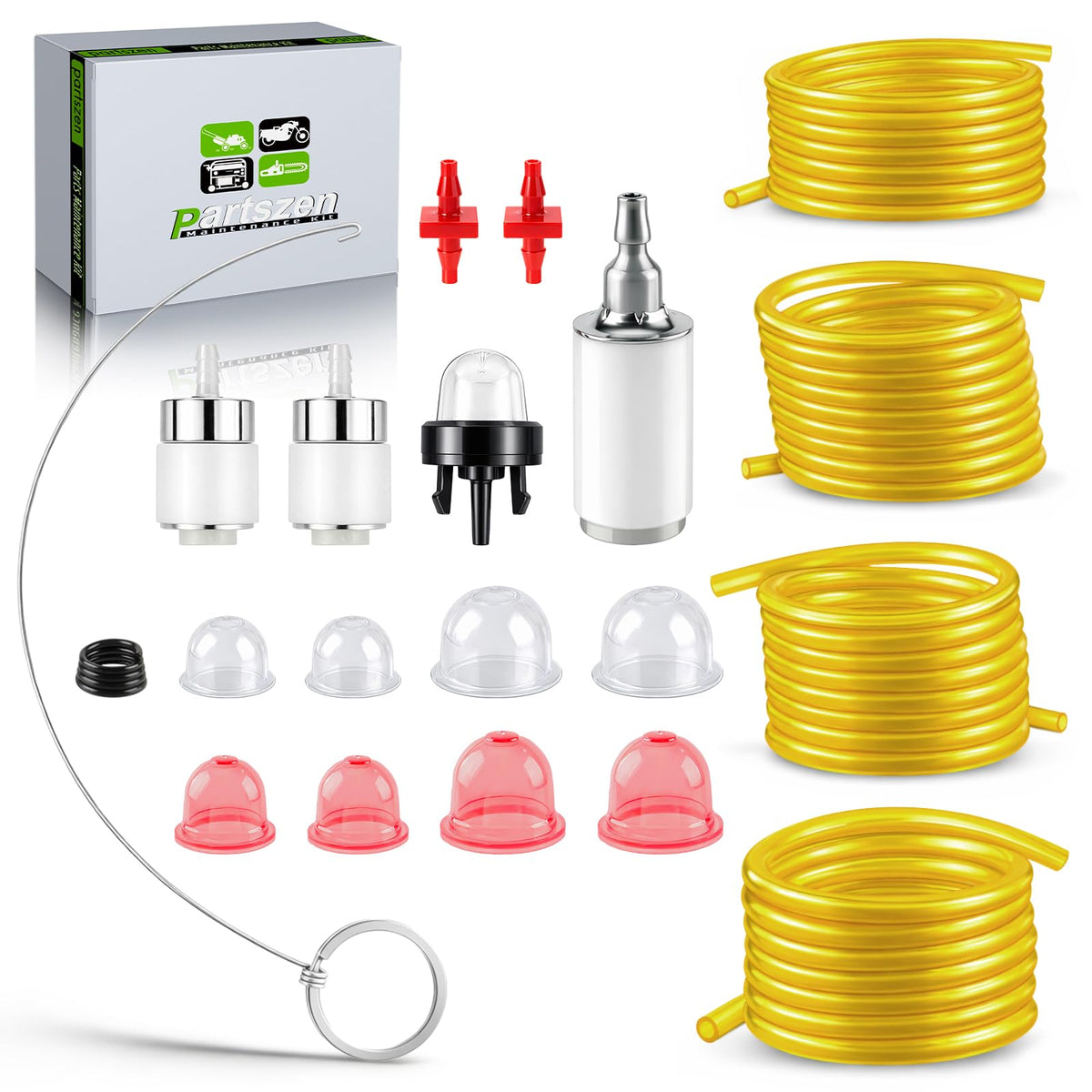 Partszen AC04122 fuel line kit packaging for easy field repairs