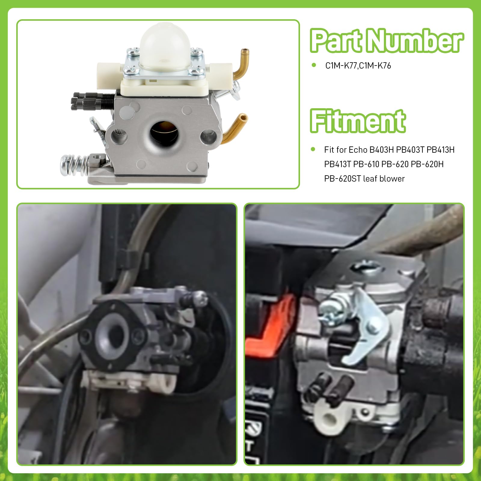 partszen air filter image supporting Echo engine breathing