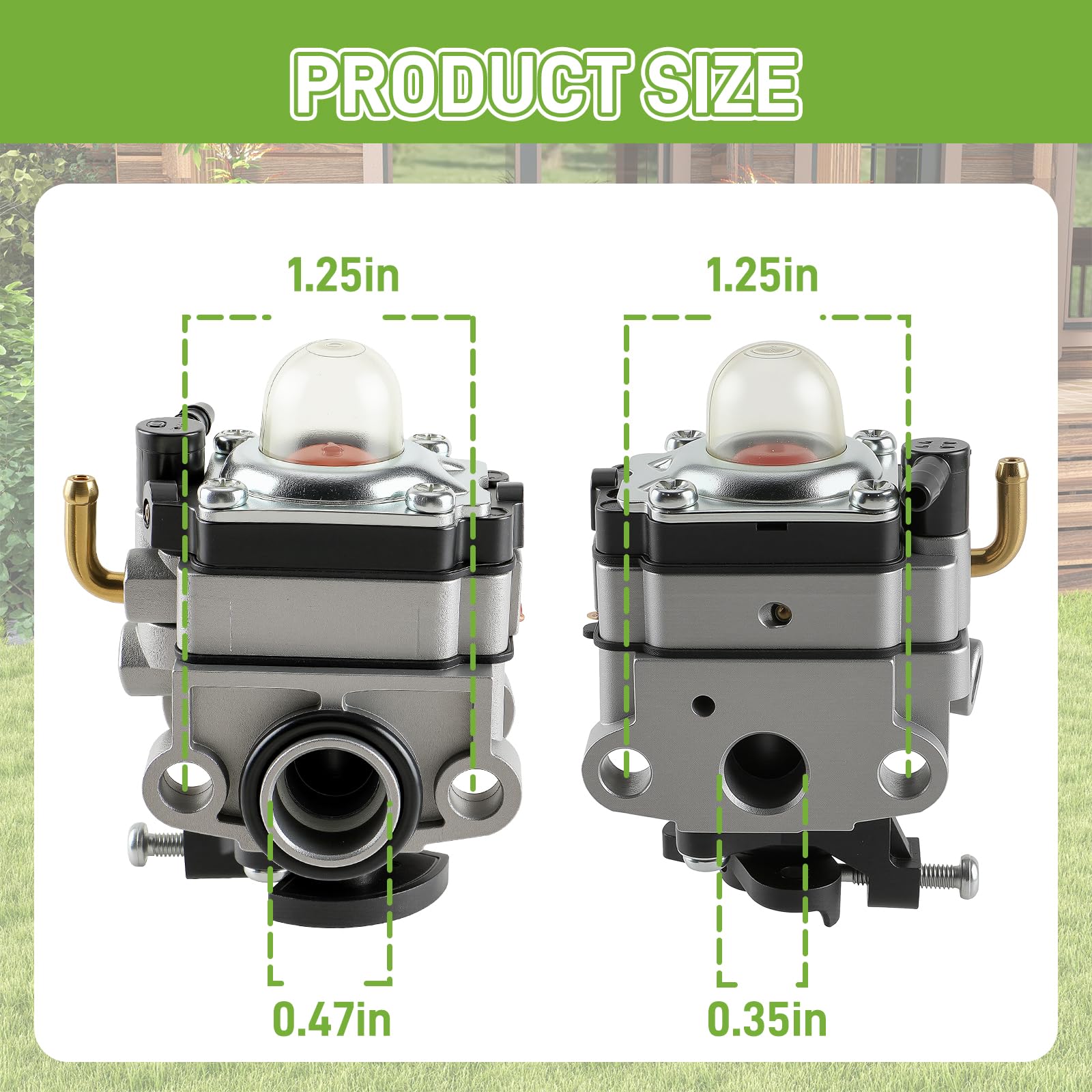 Partszen air filters pair improving airflow and engine protection