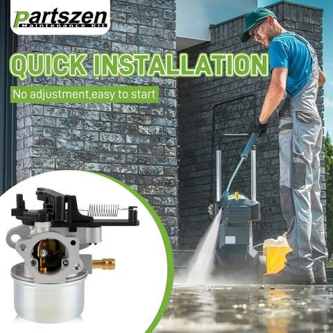 Partszen brass soap nozzle included for heavy-duty cleaning applications.