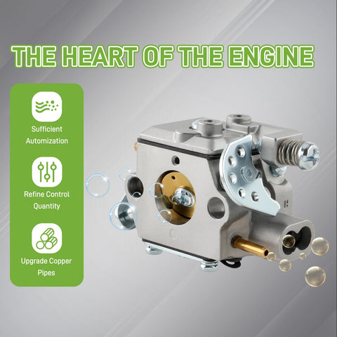 Partszen spark plug included for consistent ignition performance.
