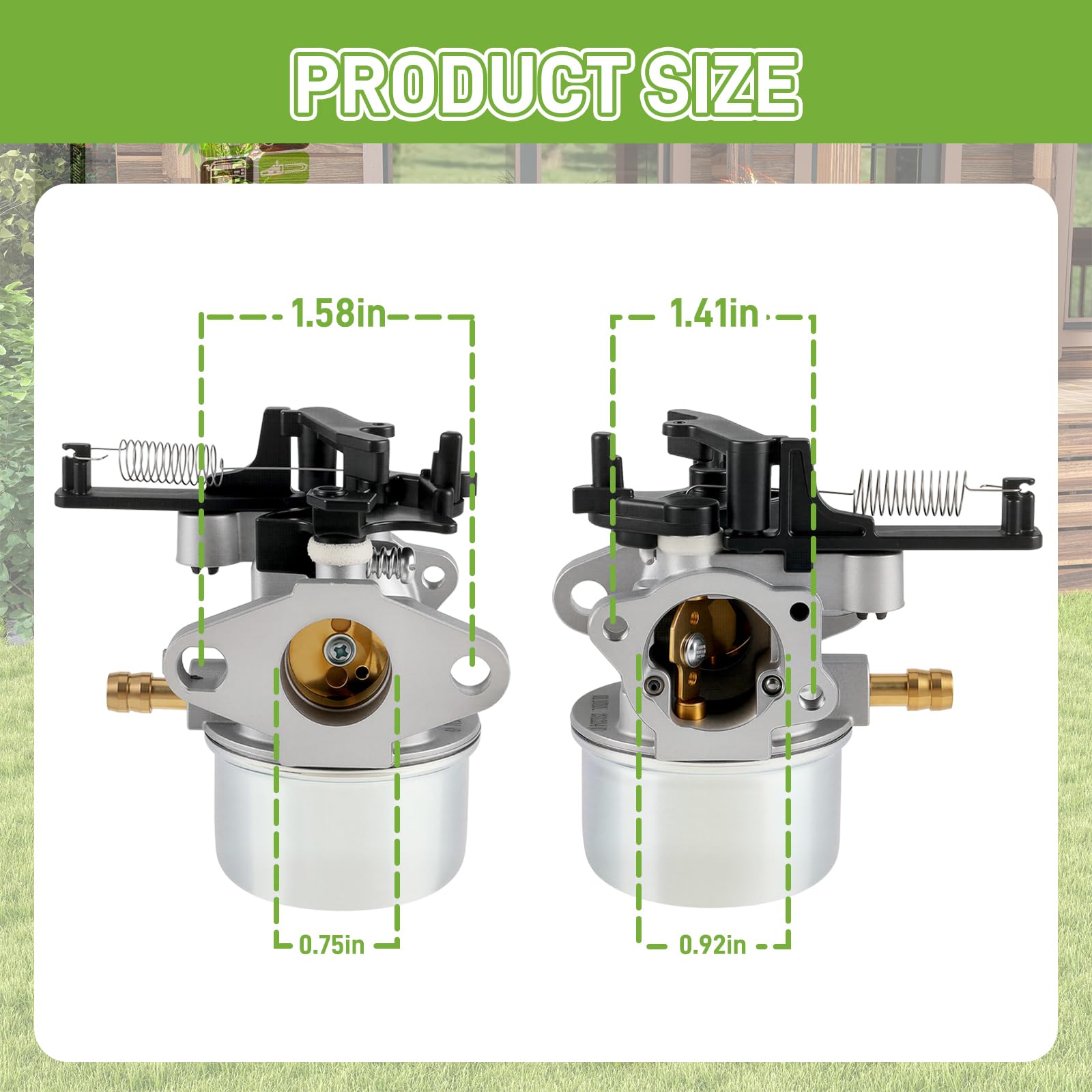 Partszen clamps and gaskets provide secure connections during install.