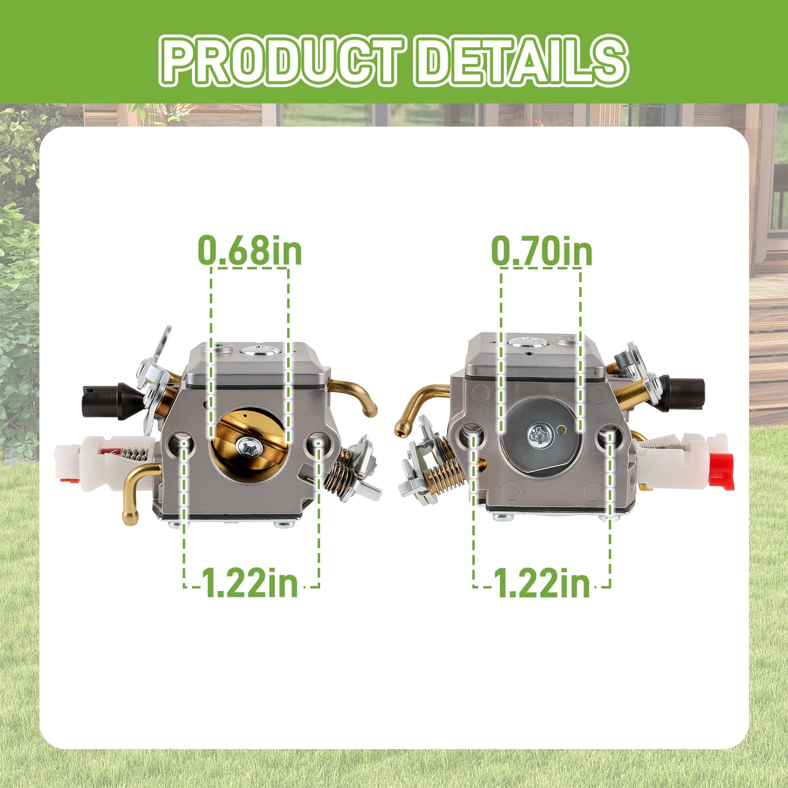 partszen compatibility guide confirms Husqvarna 340-353 series fit.