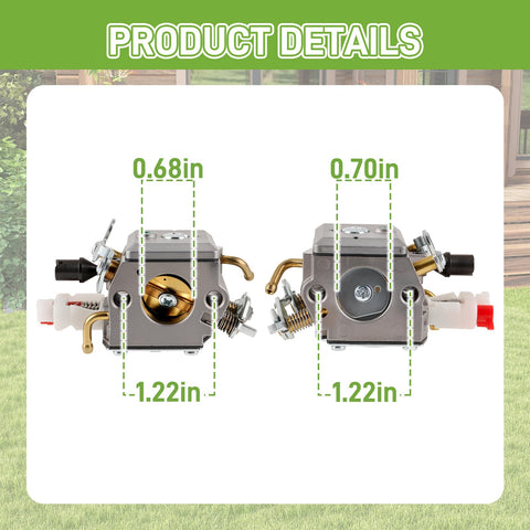 partszen compatibility guide confirms Husqvarna 340-353 series fit.