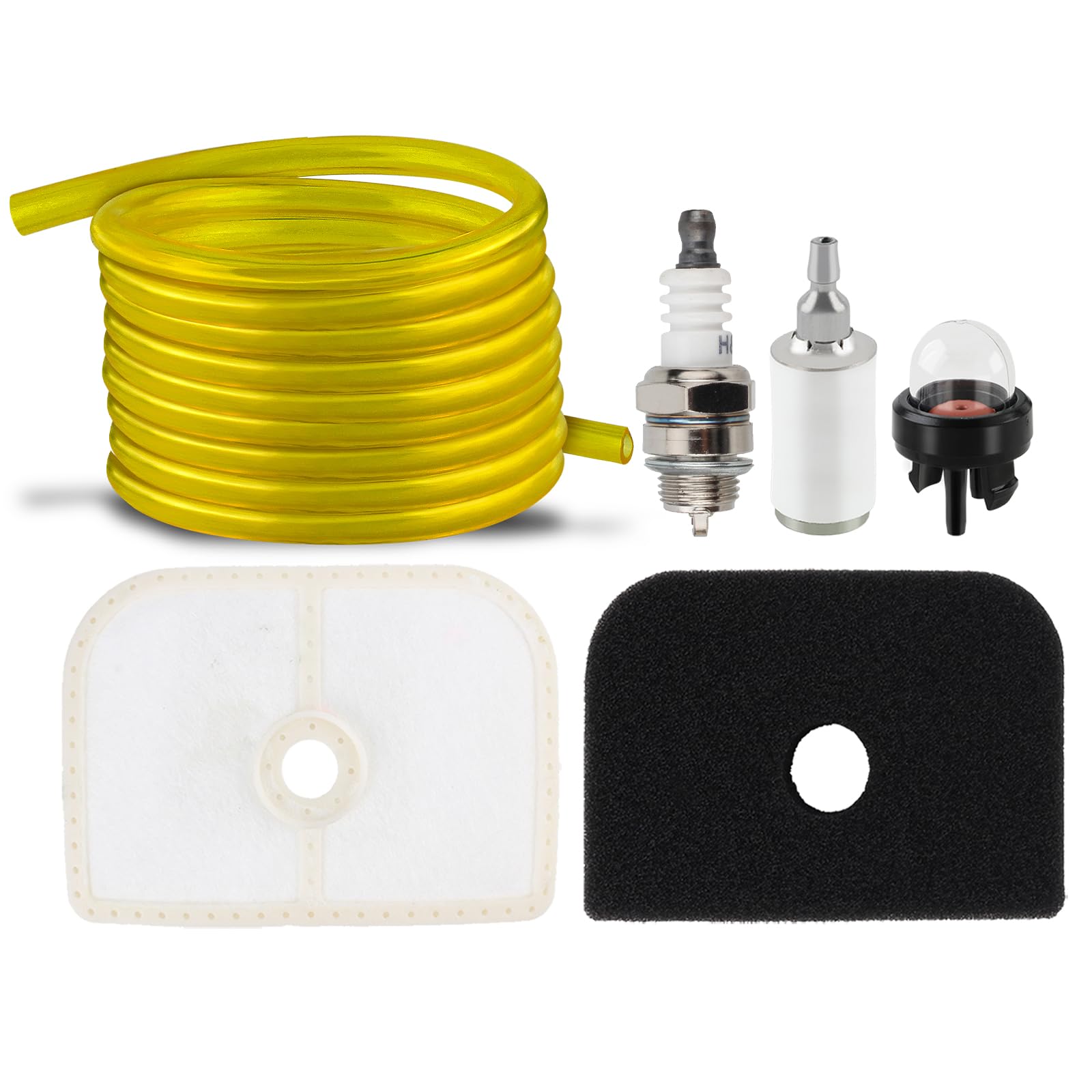 Partszen fuel line for Husqvarna resists wear for dependable fuel delivery.