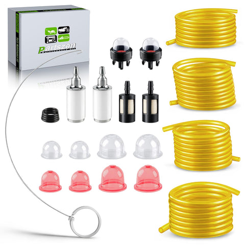 Partszen fuel line kit assembly laid out for quick installation and review.