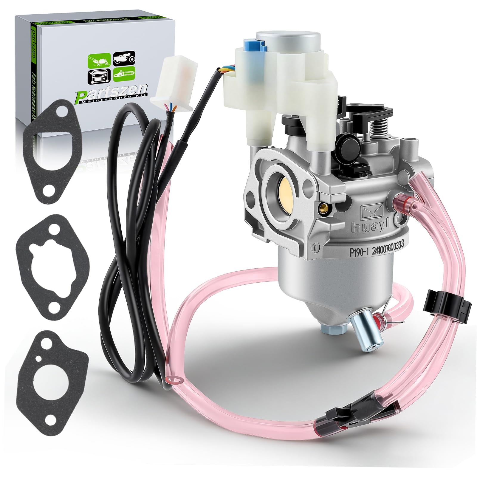 Partszen Huayi carburetor assembly for Predator 3500W 63584 ensures precise fit and reliable operation.