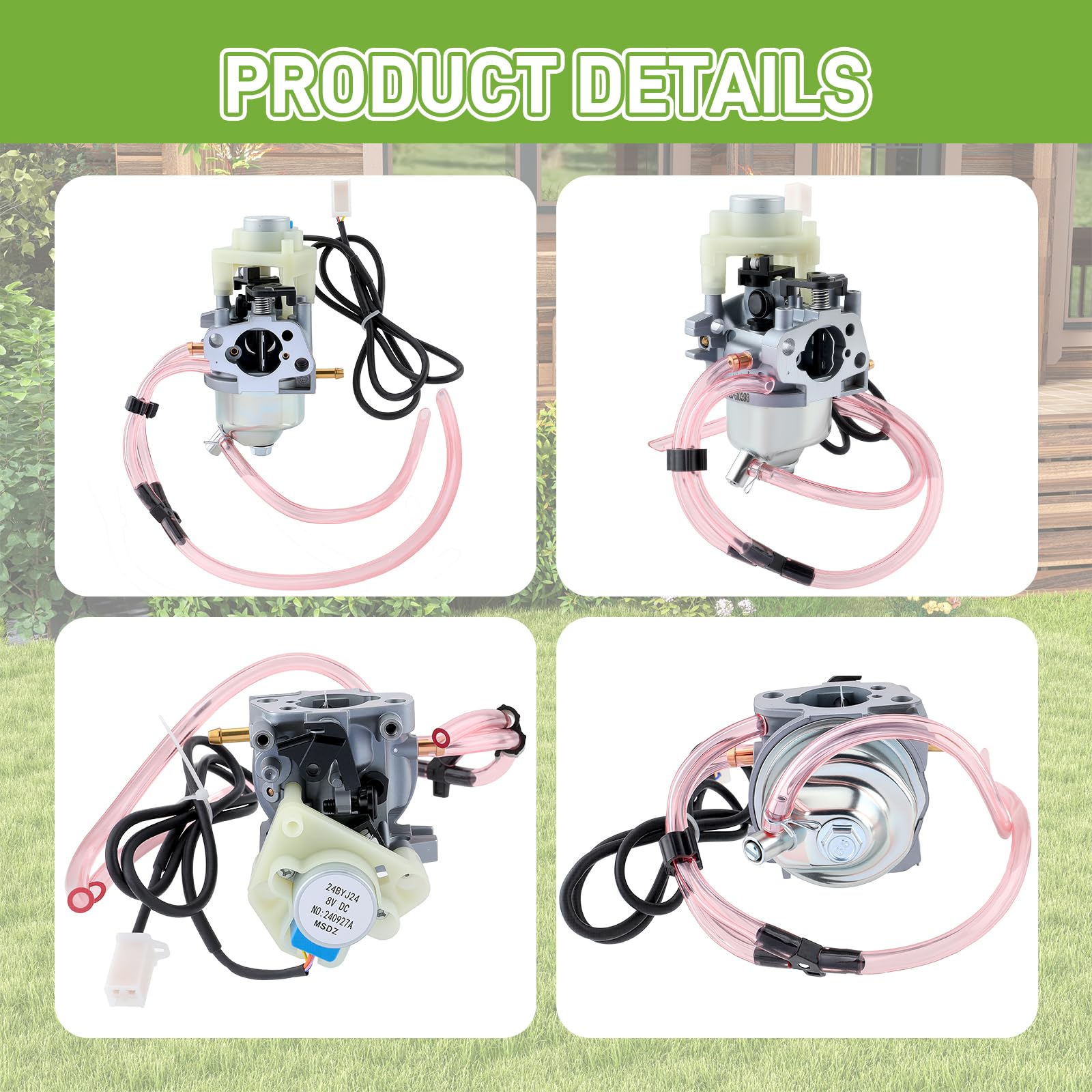 Packaging image highlights contents and clear labeling for easy ordering.
