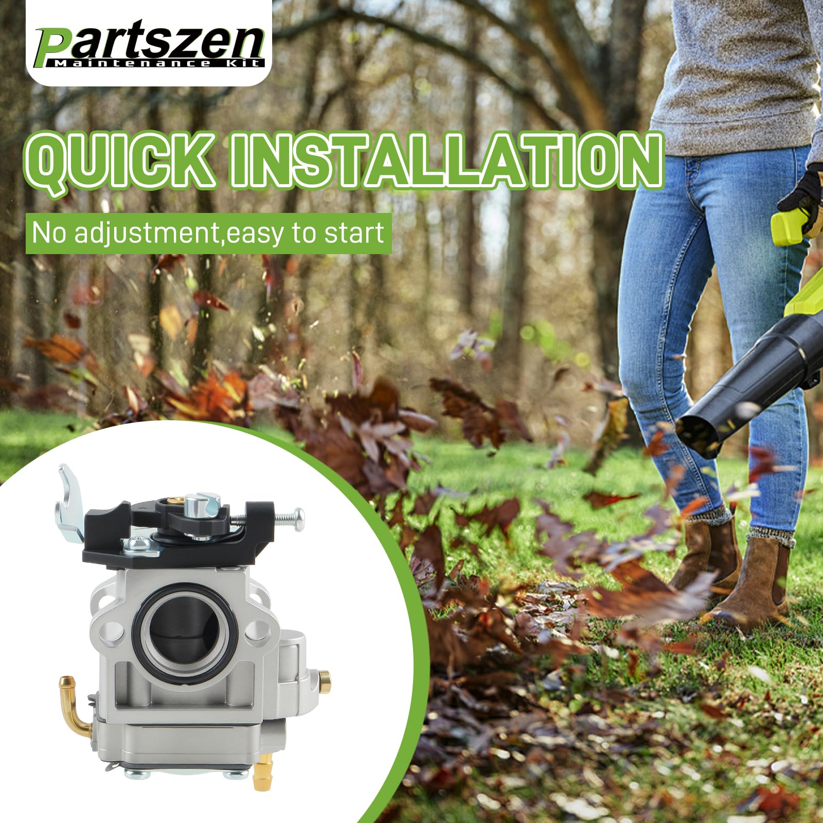 Partszen tune-up kit ready for Husqvarna 150BT/345BT seasonal maintenance.