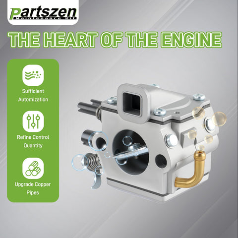 Partszen oil line ensures steady lubrication for engine performance.