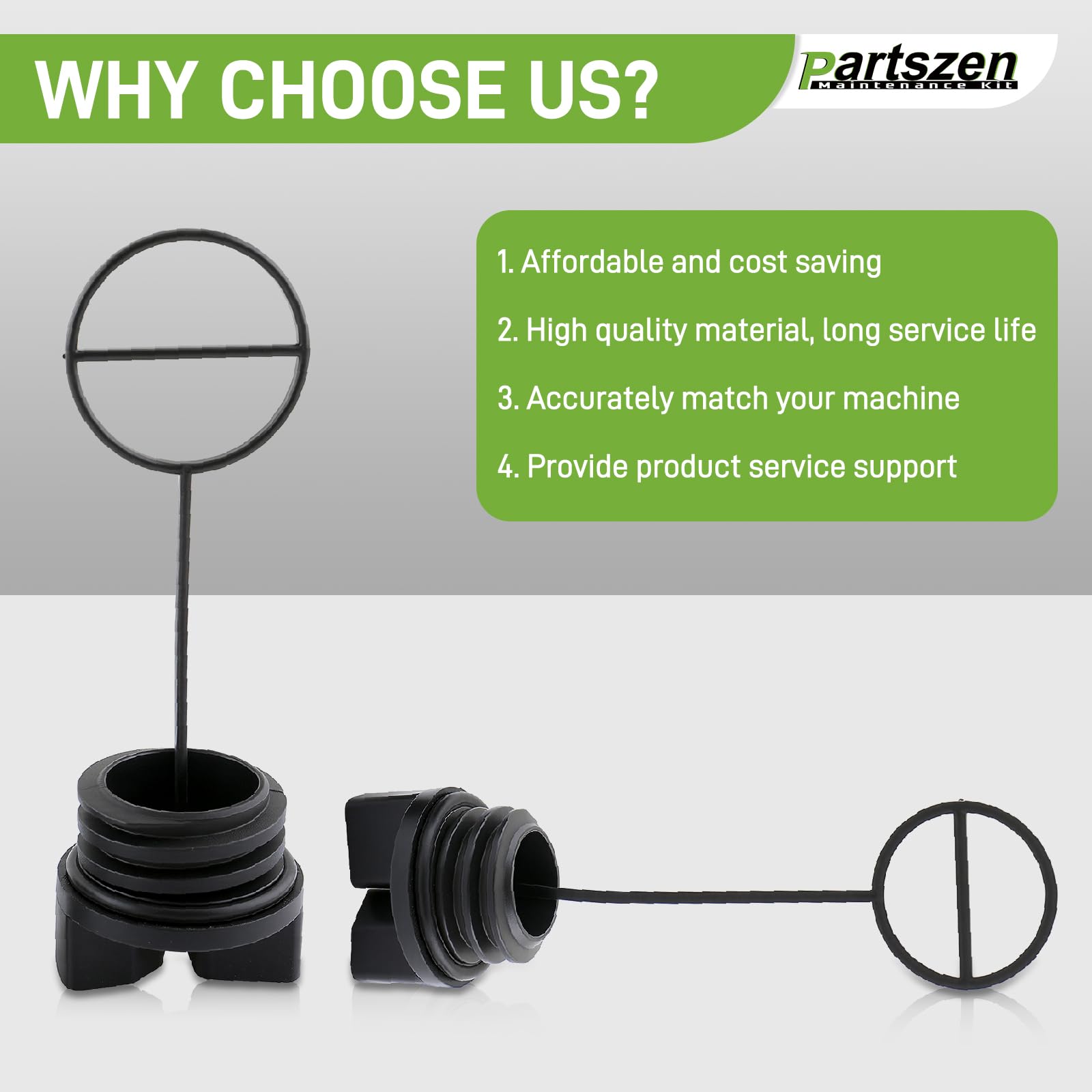 Partszen complete cap set for Poulan Craftman chainsaws for field service