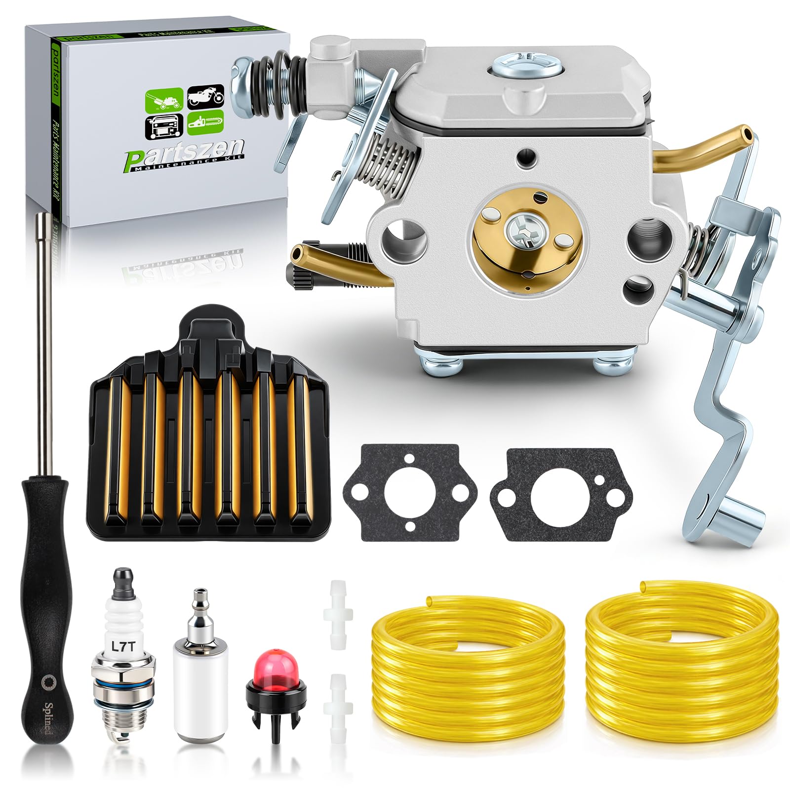 Partszen PP5020AV carburetor front view for reliable engine performance.