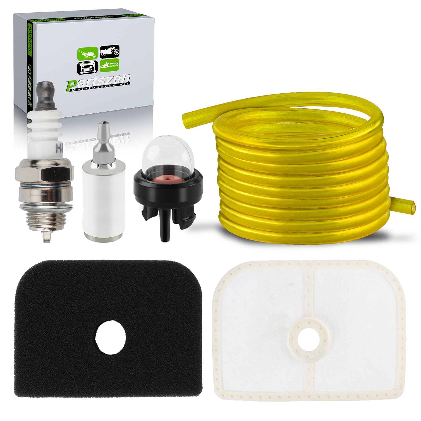 Partszen spark plug for Husqvarna promotes efficient ignition and smoother operation.