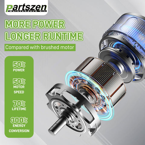 Partszen spark plug included for reliable engine ignition