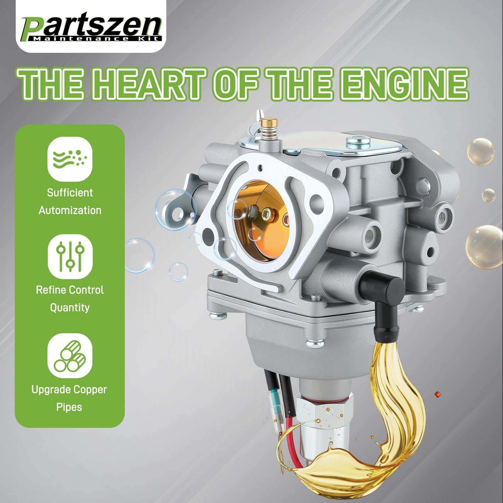 Partszen SV725 carburetor kit for Kohler SV735 ensures easy maintenance access