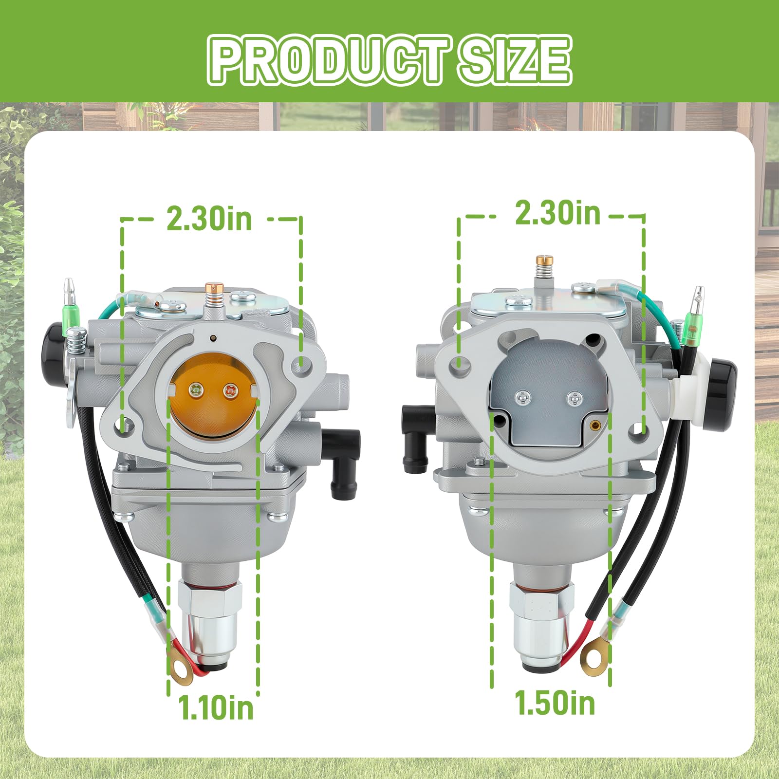 Partszen SV725 carburetor kit for Kohler SV820 supports consistent fuel flow