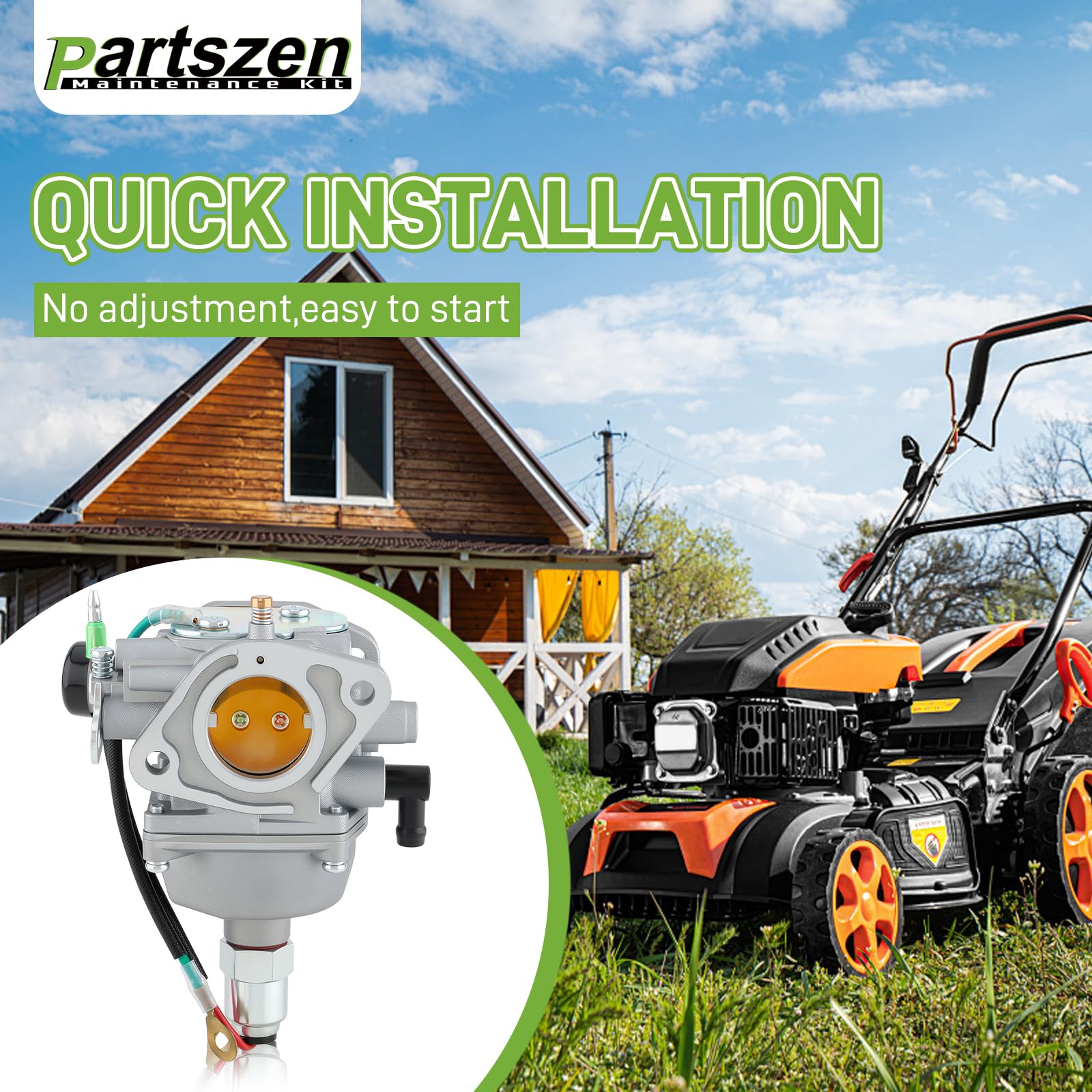 Partszen SV725 complete kit for Kohler and Toro compatibility with essential replacements