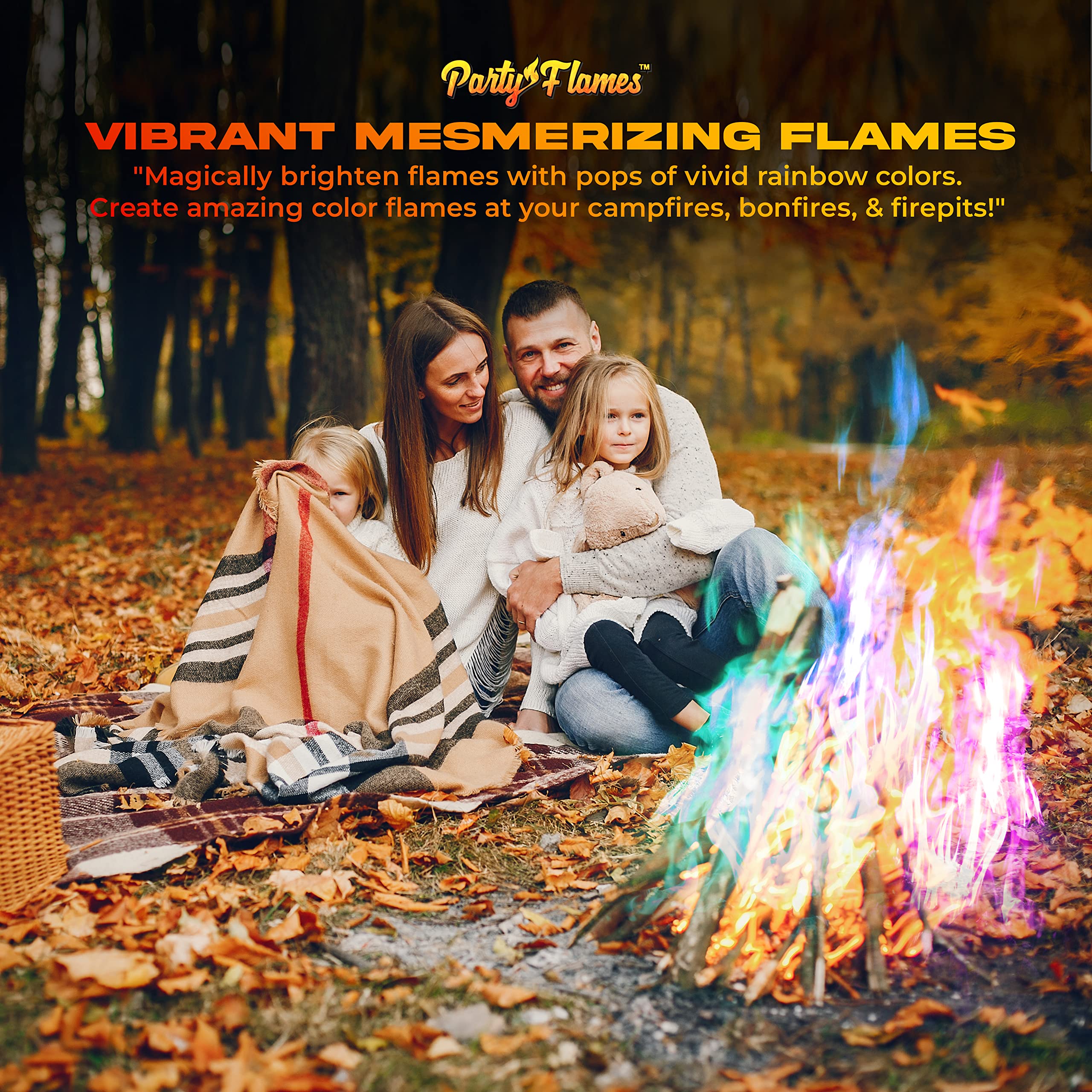 Party Flames dazzling packets offer safe simple fun for kids and adults alike