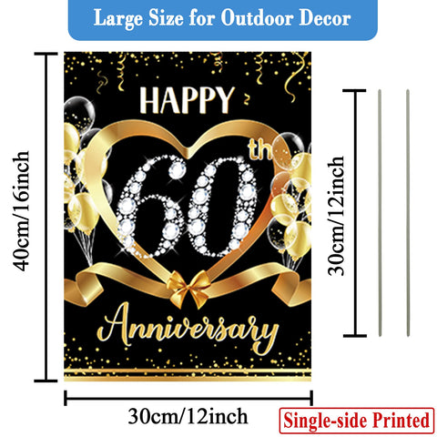 Party Greeting yard sign uses HD printing for crisp, weather-resistant visuals.