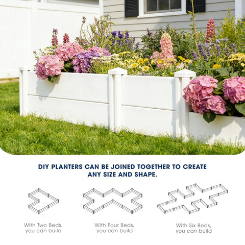 PASAMIC easy cleaning on an outdoor planter with wipe or hose.
