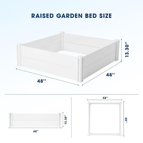 PASAMIC modular 4x4x1ft layout allows flexible garden shapes.