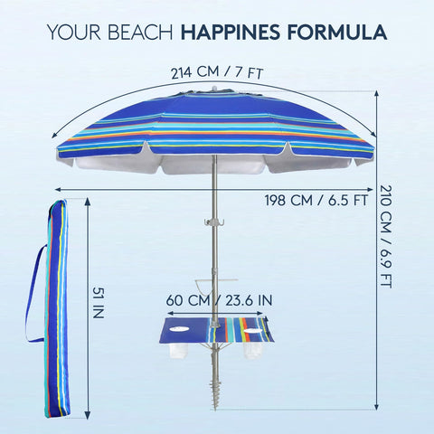 PASAMIC unique-pattern canopy offers a distinctive look on the sand.