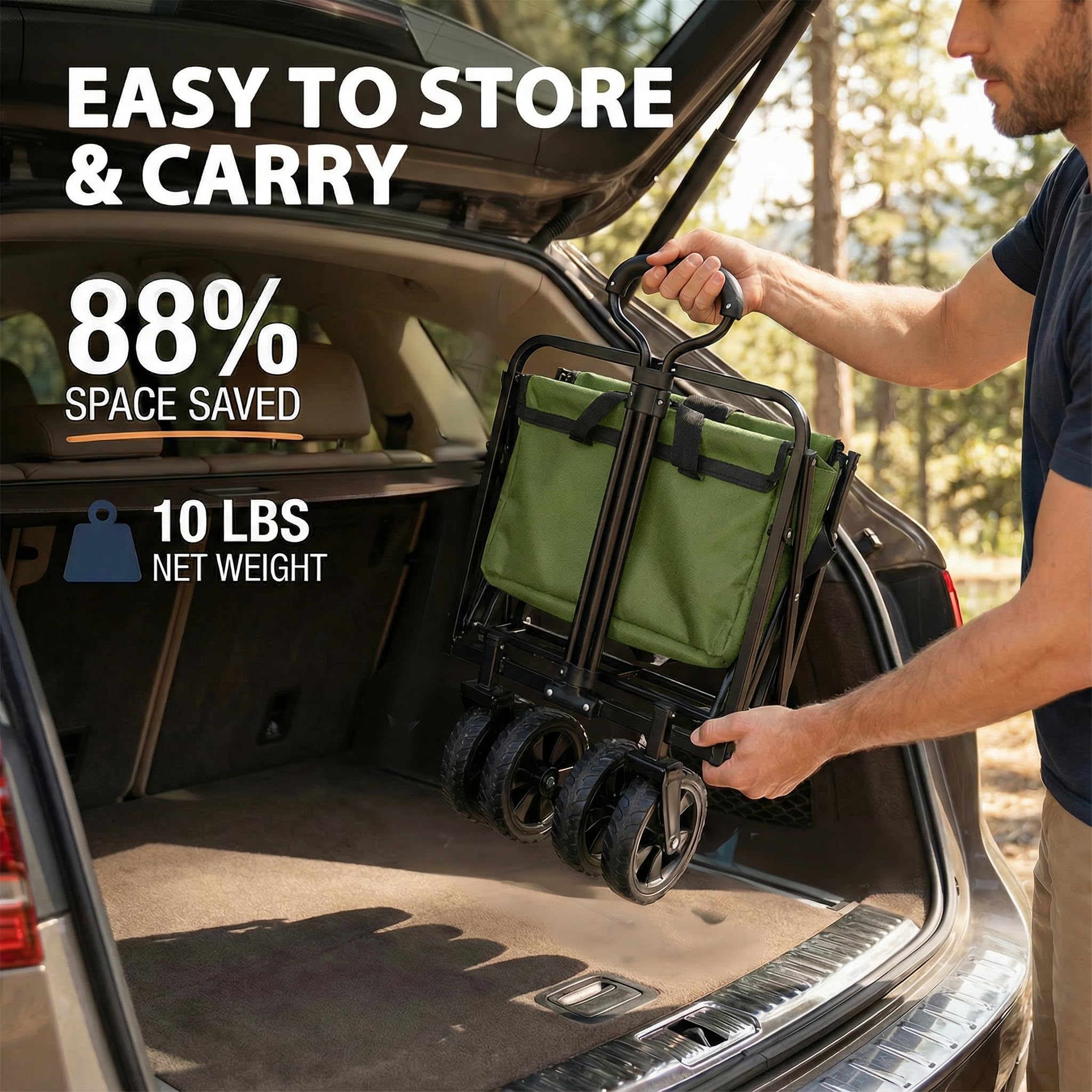 PASAMIC removable Oxford fabric cleans easily after wet adventures