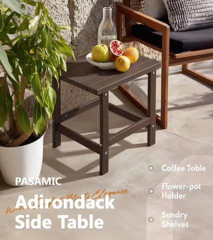 PASAMIC weather-resistant design withstands sun and rain on patio.