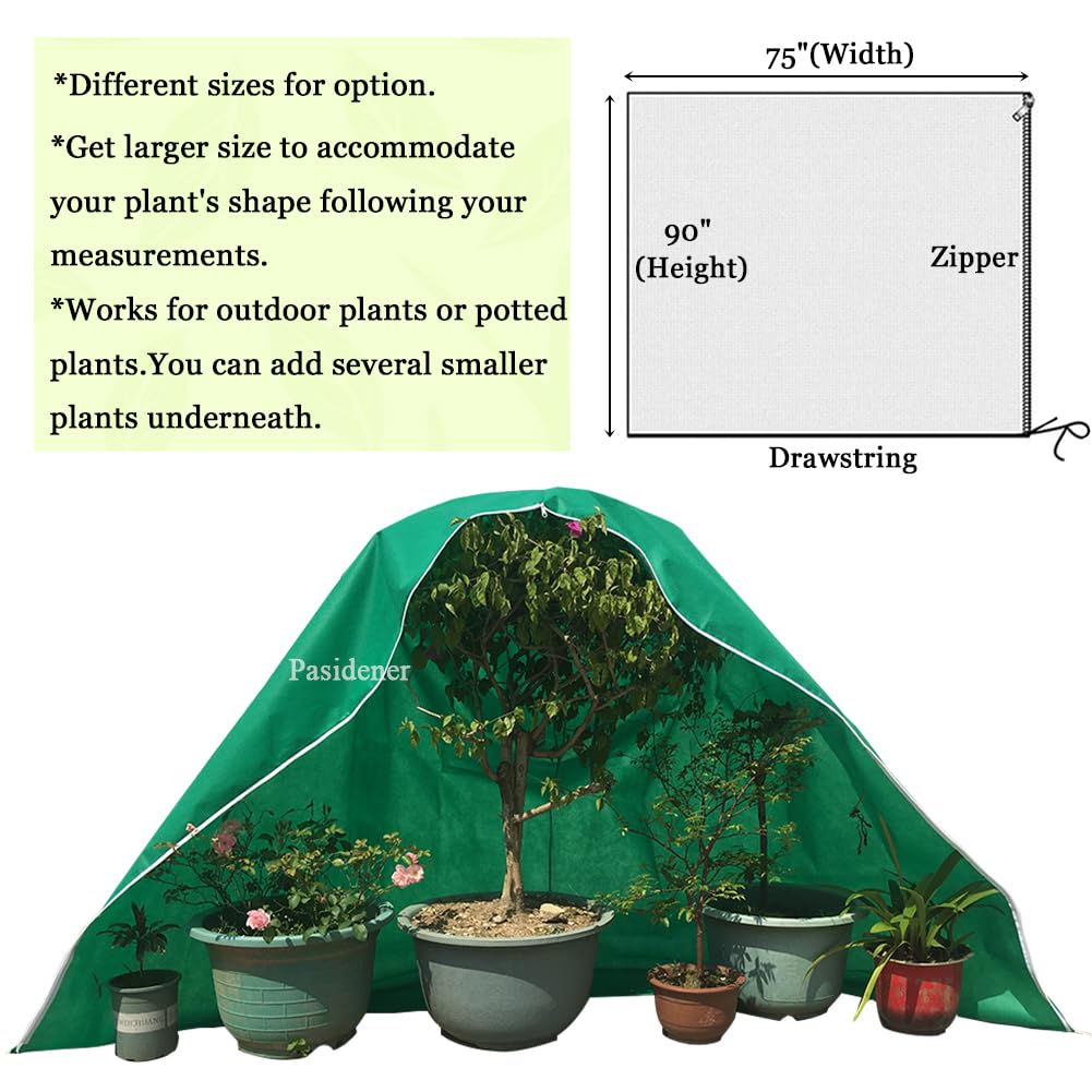 Pasidener drawstring bottom securing the cover against gusts