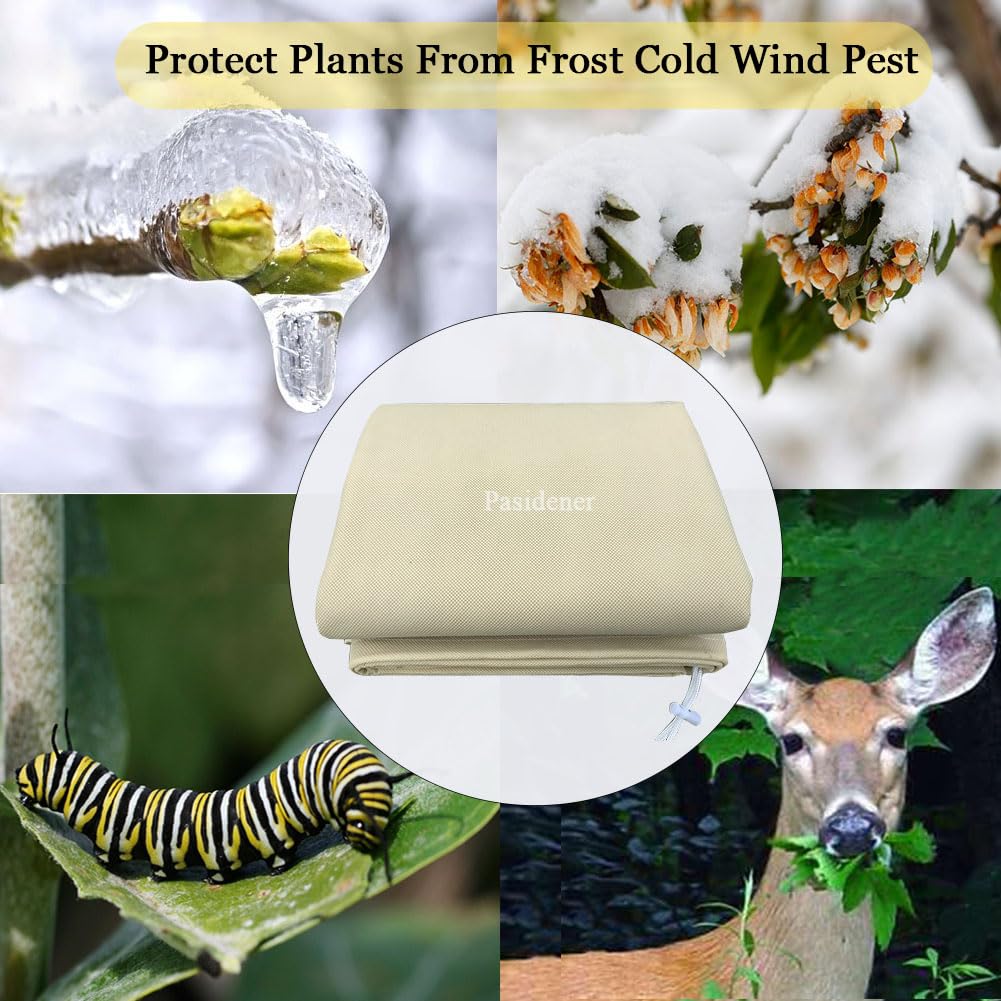 Pasidener frost protection for fruit trees helps protect blossoms