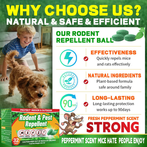 Paslda peppermint mouse repellent pouches for outdoor use create scent based protection