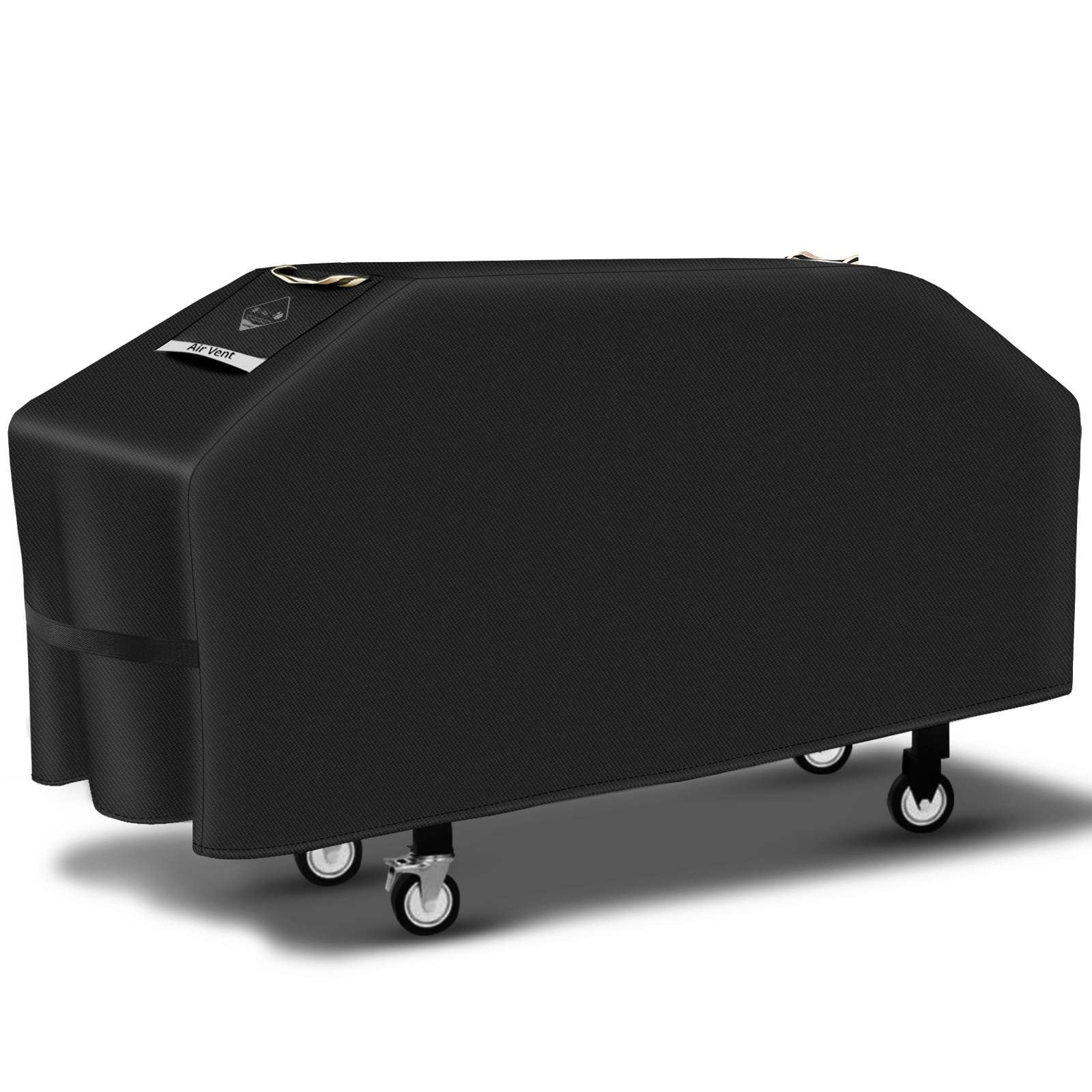 PasWith griddle cover 66.5W x 22.5D x 28H dimensions protects Blackstone 36-inch griddle from rain and dust.