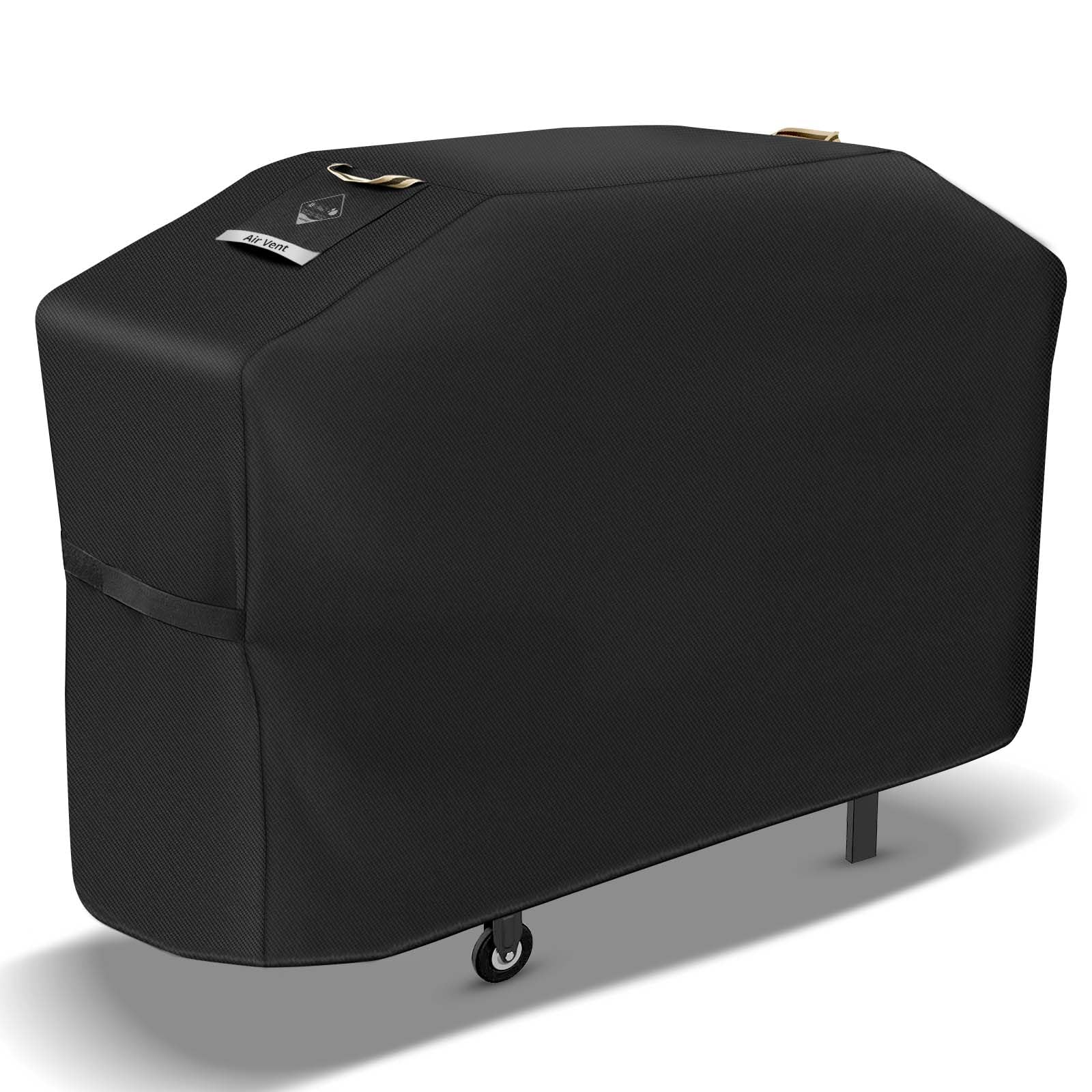 PasWith griddle cover protects Blackstone 28-inch hood from weather and dust.