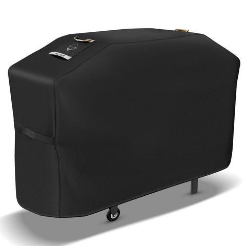 PasWith griddle cover protects Blackstone 28-inch hood from weather and dust.