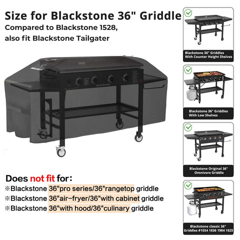 PasWith waterproof material guards your grill during heavy downpours