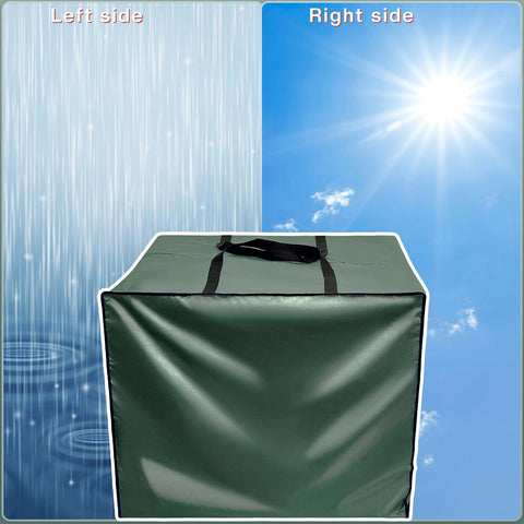 Patelai cushion bag with zipper handles for easy installation and removal.