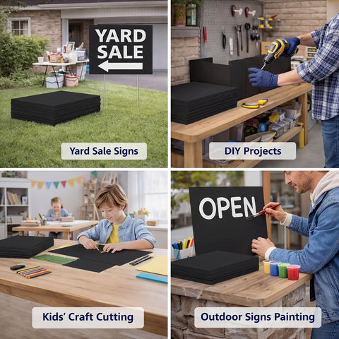 Patelai easy-cut poster board, quick to trim to fit any frame.