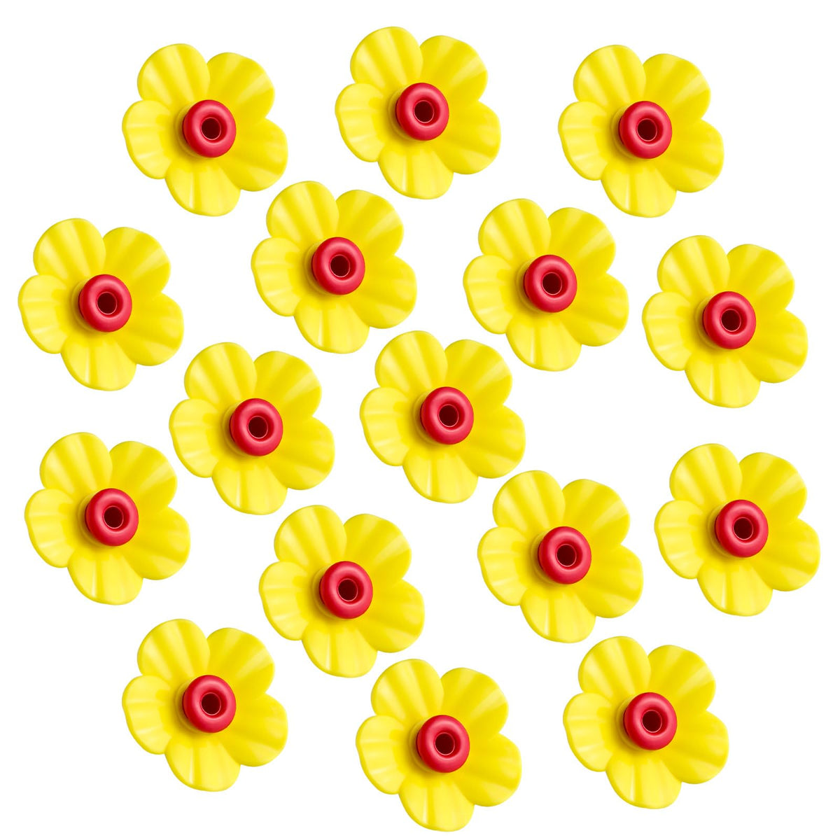 Patelai hummingbird feeder replacement flowers pack attracts birds and simplifies maintenance.