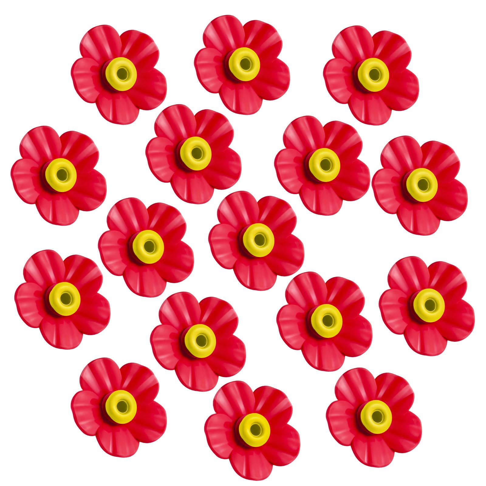 Patelai hummingbird feeders replacement flowers front view for outdoor durability